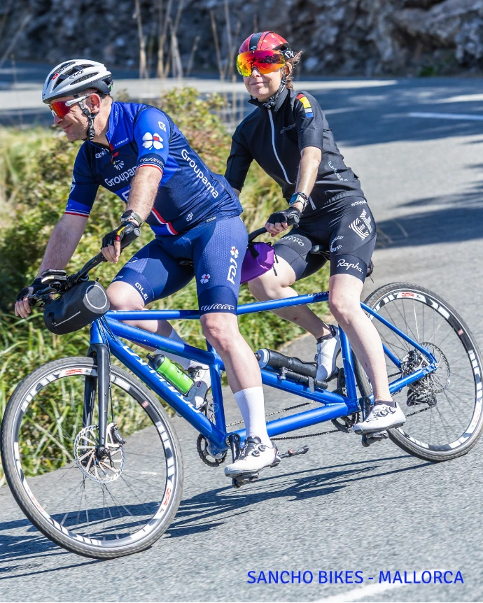 tandem de gravel en mallorca