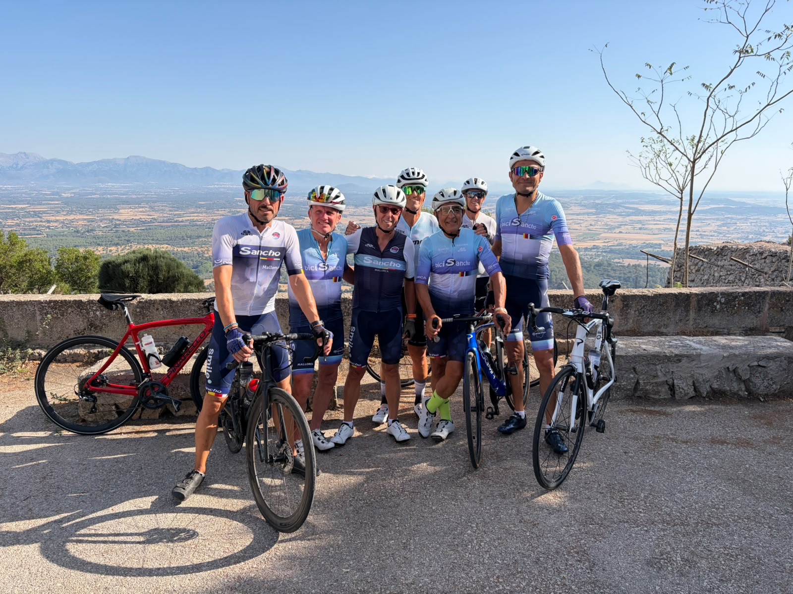 Road bike tour in Mallorca from Cala Bona with Sancho Bikes