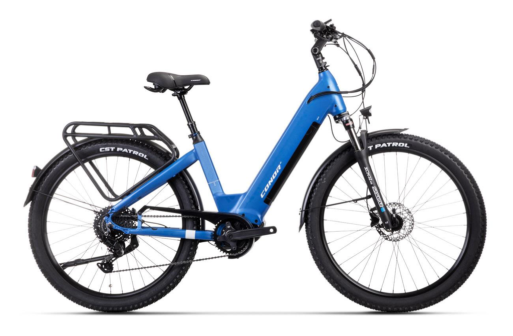 [20483BLLA] OSLO E-CITY 27,5" Cues 9s BLUE LA-480