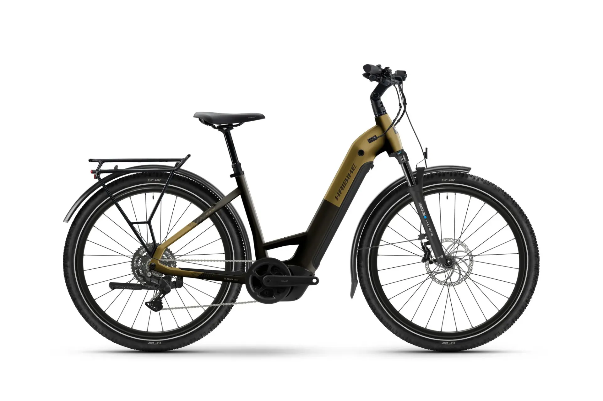 [45414650] Haibike Trekking 7.5 Low Black/Gold Matt 2027 800Wh e-bike size L