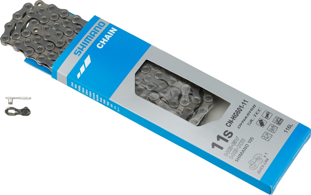 [ICNHG60111116Q] Shimano CN-HG601 11-speed chain 116 links Quick Link