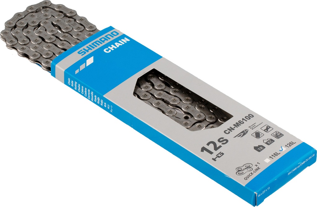 [ICNM6100116Q] Shimano Deore CN-M6100 Kette 12-fach 116 Glieder Quick Link