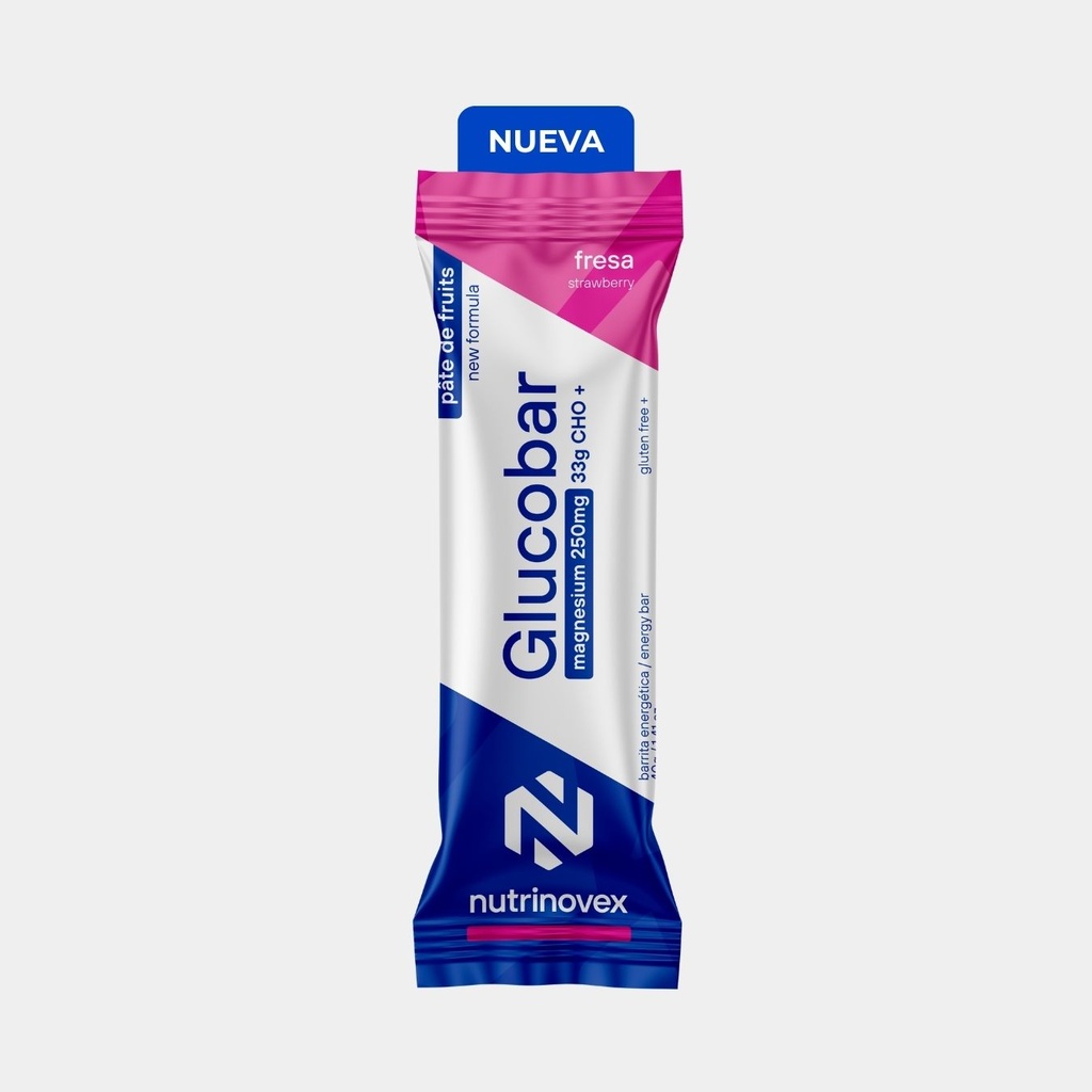 [N0385] Nutrinovex Glucobar Fresa con Magnesio