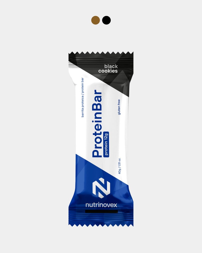 [N0378] Nutrinovex ProteinBar Black Cookies