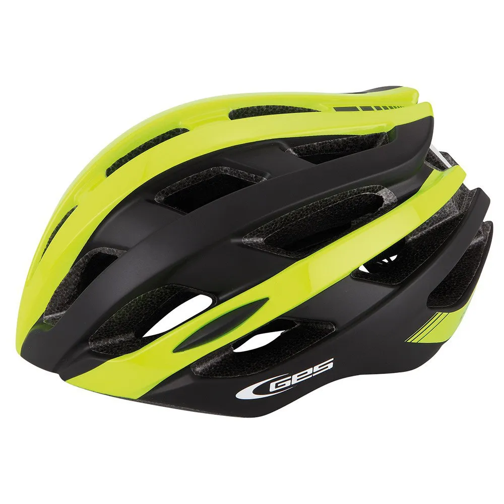 [H200L5000000] Casco GES Icon-12 talla L amarillo/negro