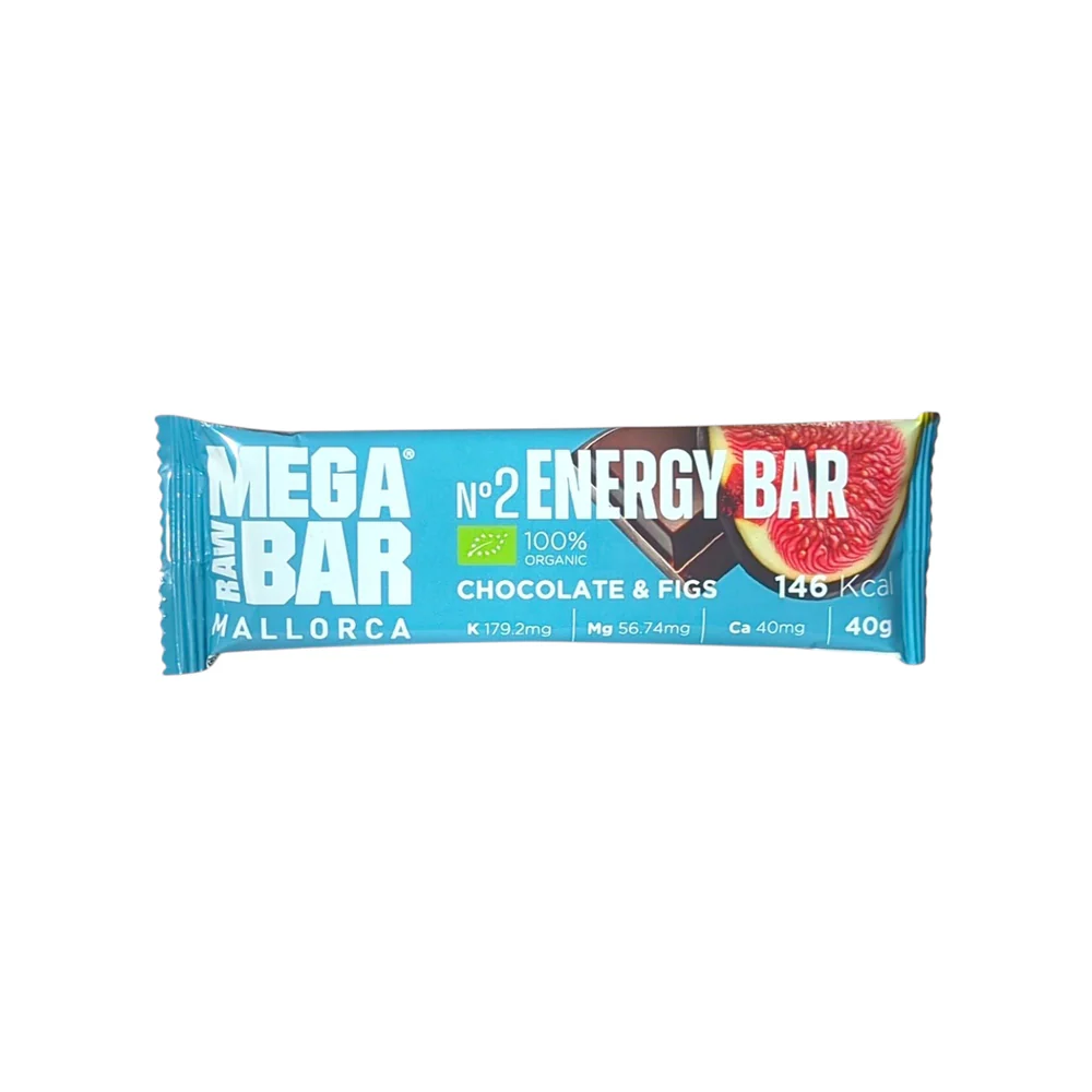 [MRB2] Barrita energética MegaRawBar Chocolate e Higos 40 g