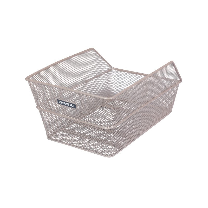 [709864] Basil Cento rear basket nude metallic