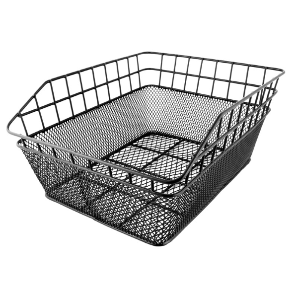 [588160271] Cesta trasera Easy de doble malla negra